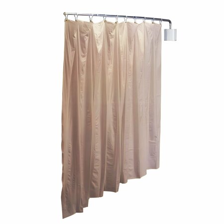 R&B WIRE PRODUCTS Standard Wall Mount Privacy Screen, 90in x 72in, Beige PST/BG